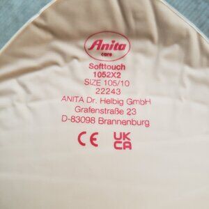 Prosthesis Breast Form Anita Softtouch 1052x2 Size 105/10 Mastectomy